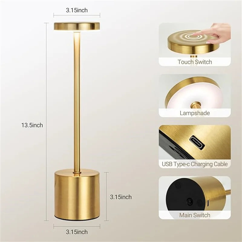 Lampe de table led sans fil