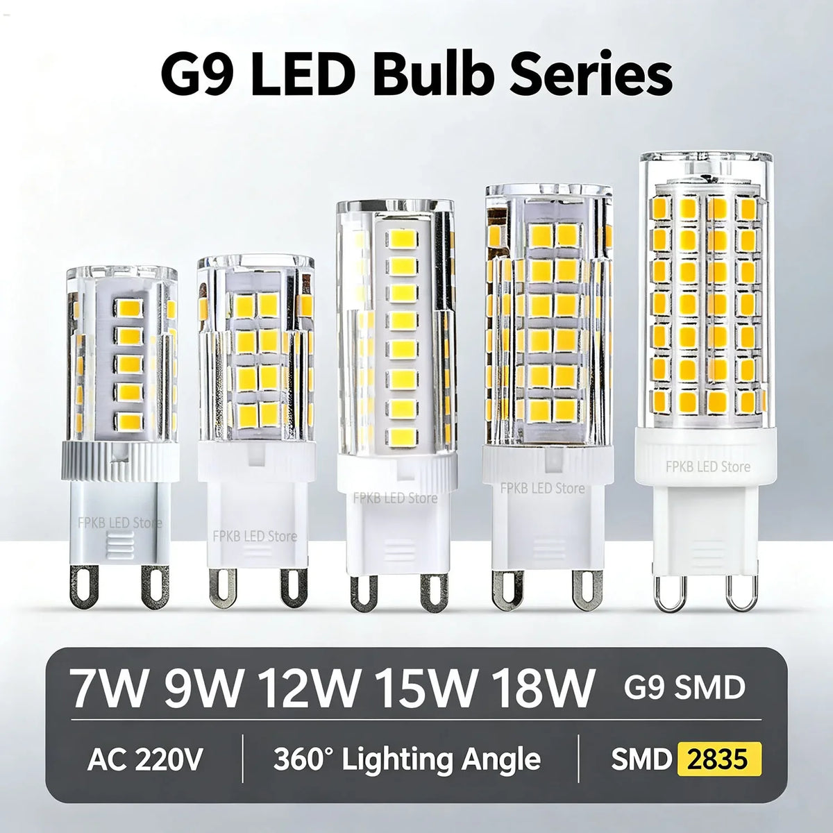 Lampe led g9