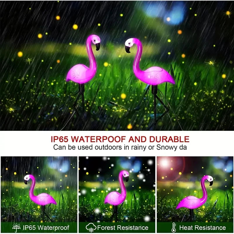 lampe flamant rose