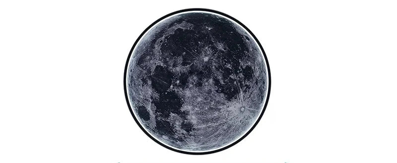 lampe lune murale