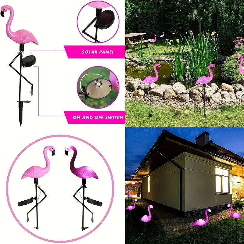 lampe flamant rose