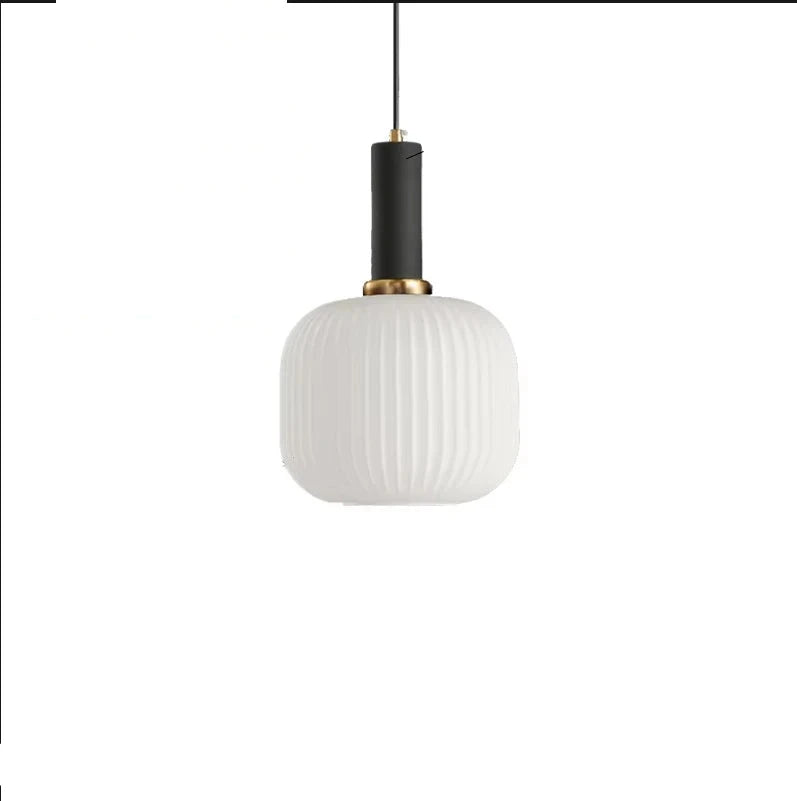 Lampe en verre soufflé