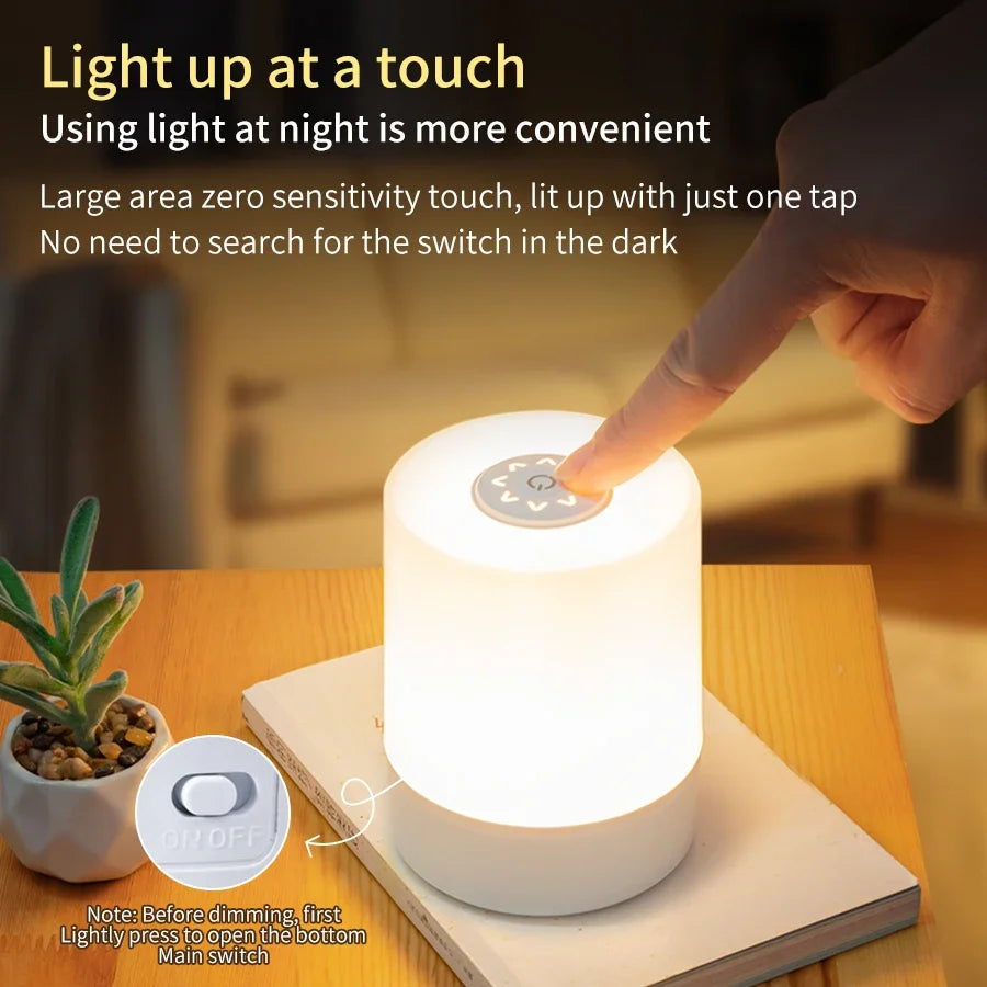 Lampe tactile chevet