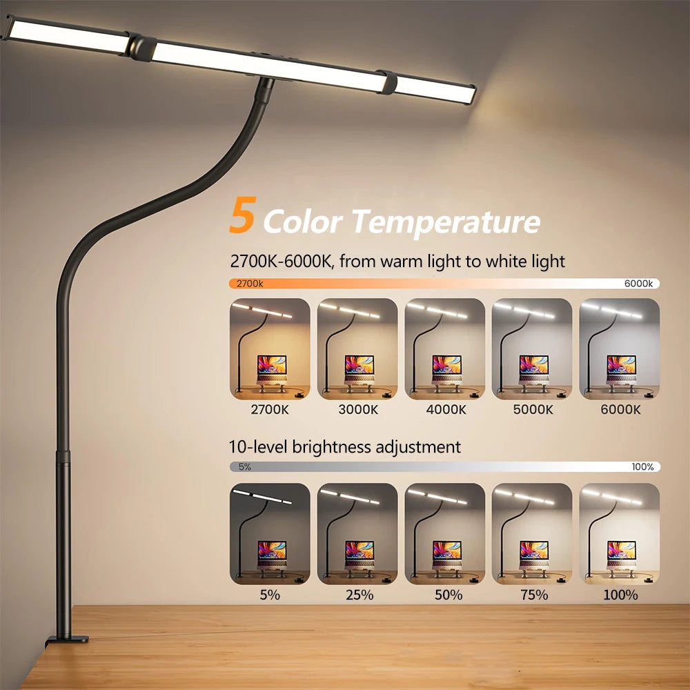 Lampe de bureau articulee