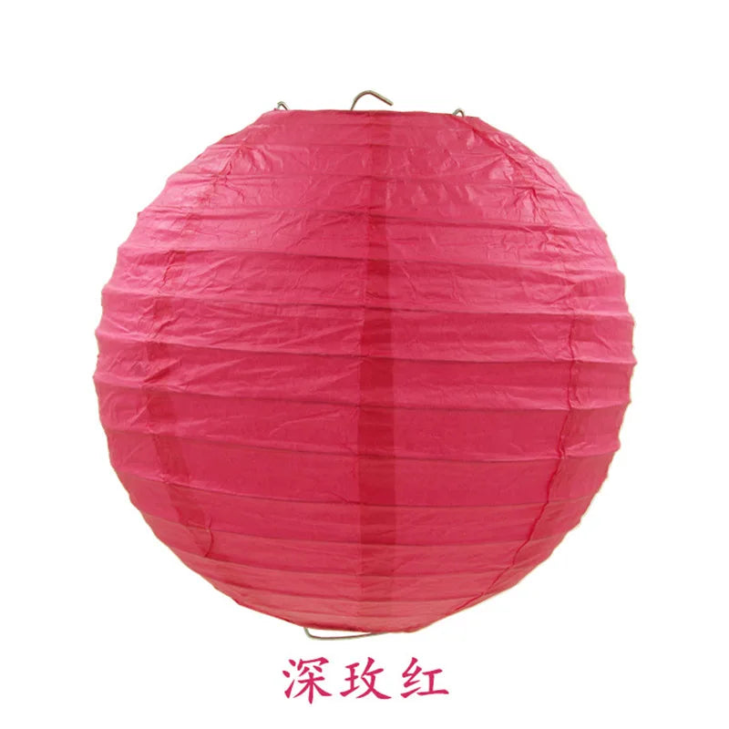 Lampe boule en papier