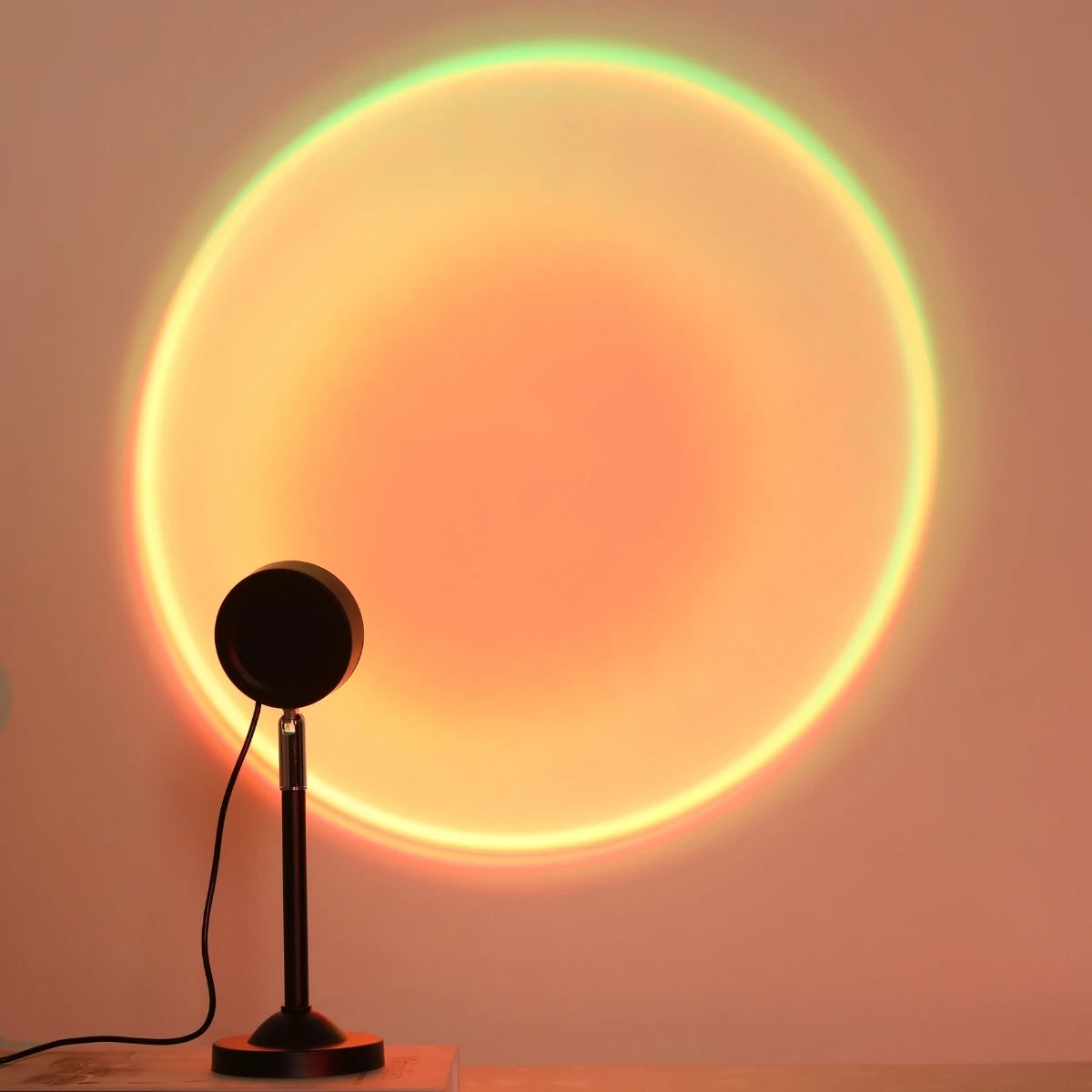 lampe effet coucher de soleil