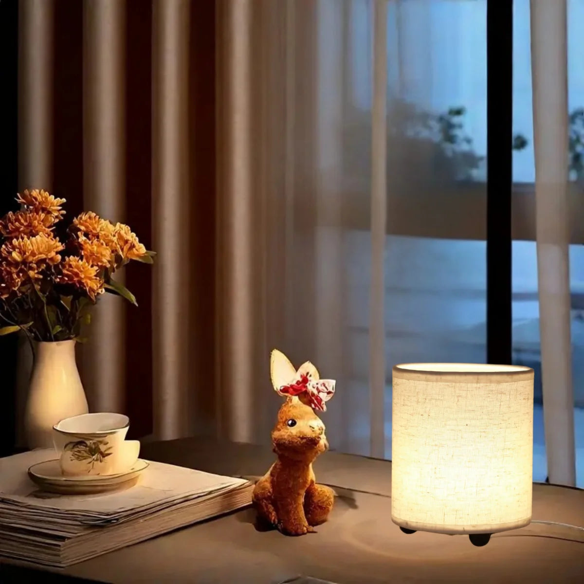 lampe en tissu
