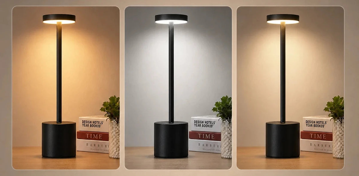 lampe led sans fil rechargeable à poser