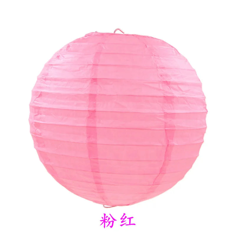 Lampe boule en papier