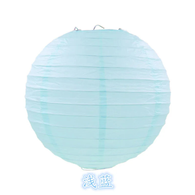 Lampe boule en papier
