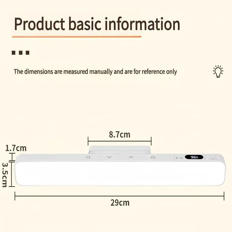 Lampe de bureau led sans fil