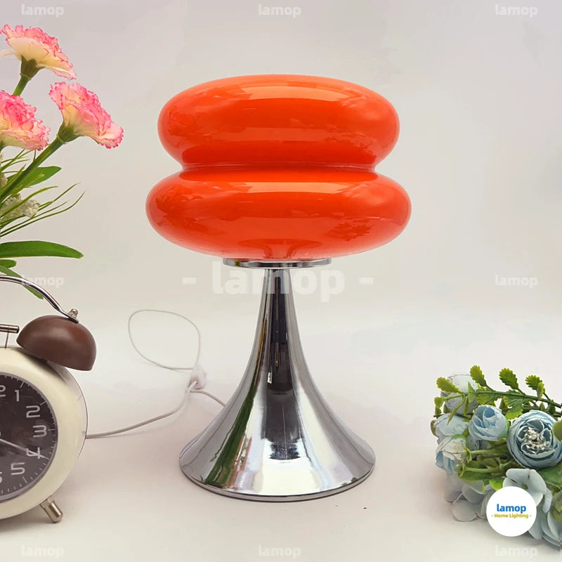 Lampe pate de verre