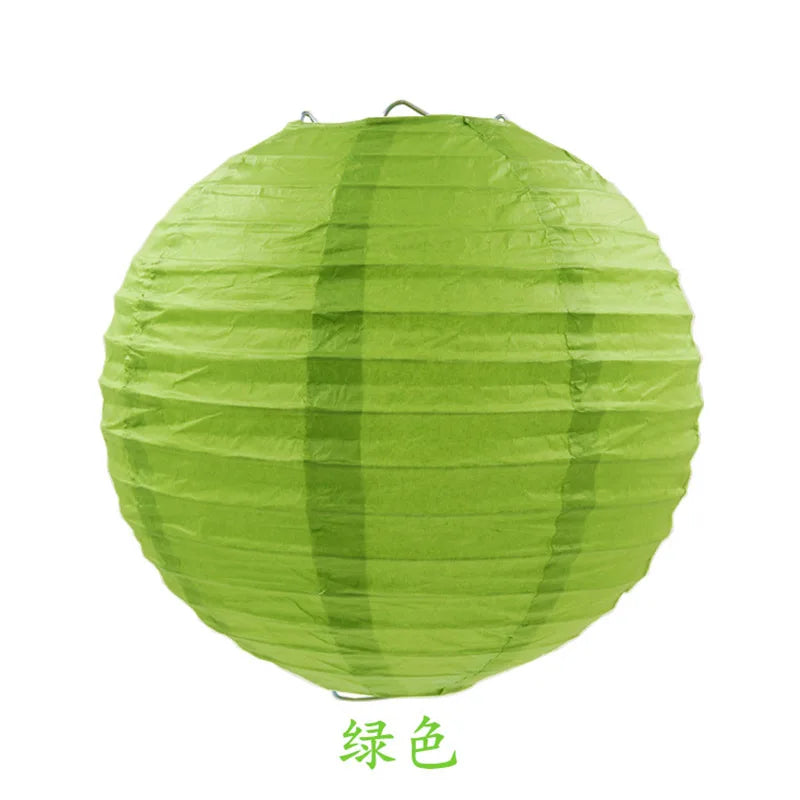 Lampe boule en papier