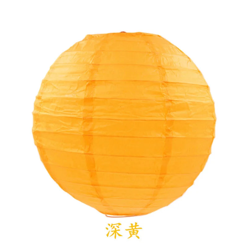 Lampe boule en papier