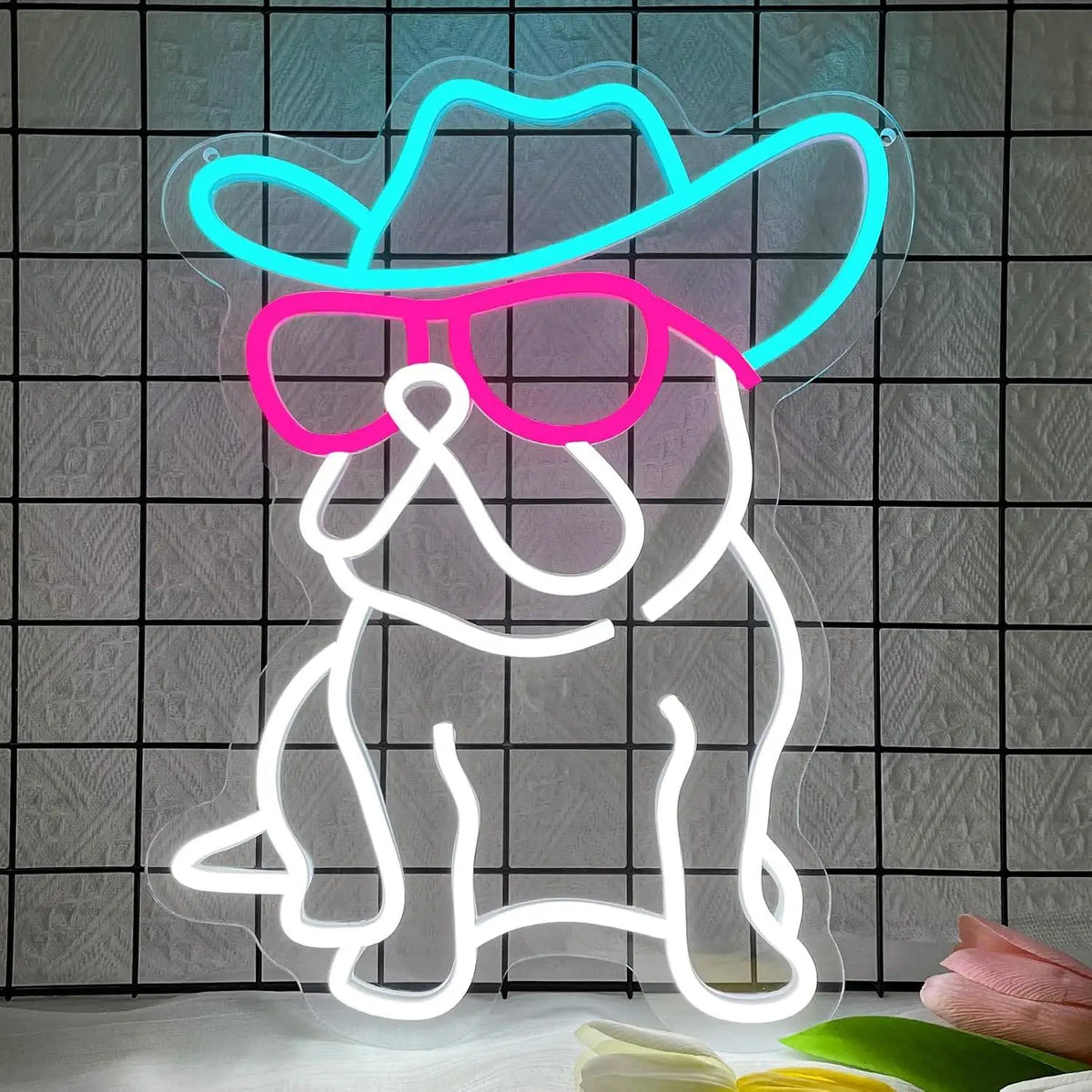 Lampe bouledogue