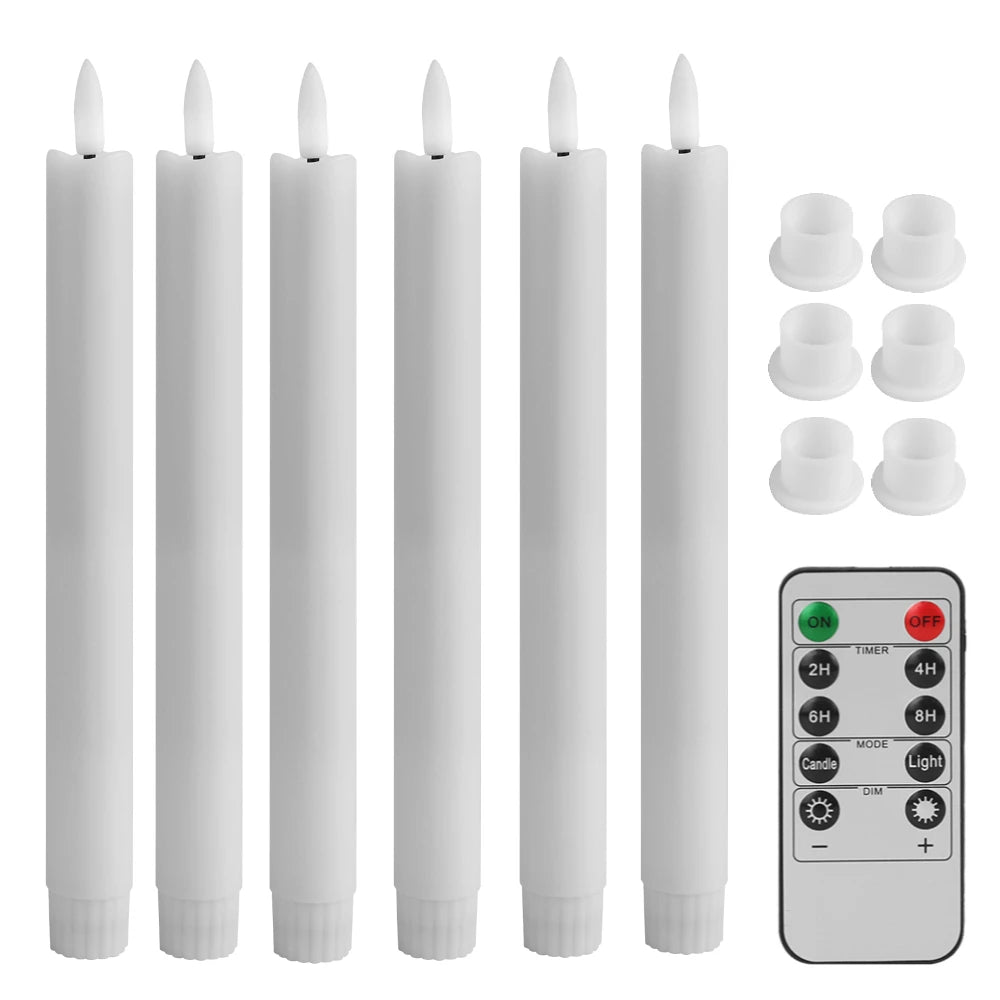 Lampe bougies longues