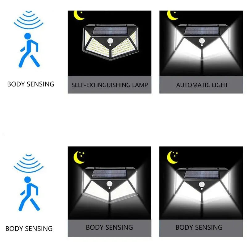Lampe extérieure à détection de mouvement