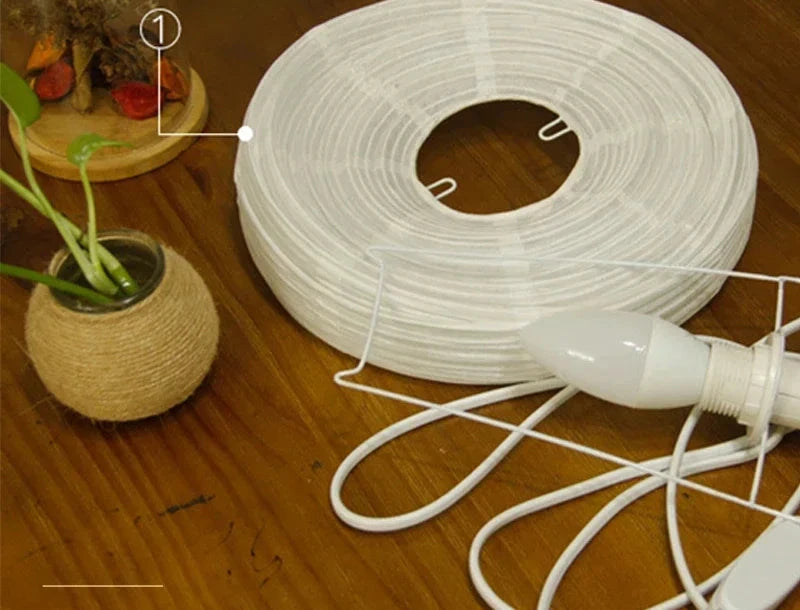 Lampe en papier