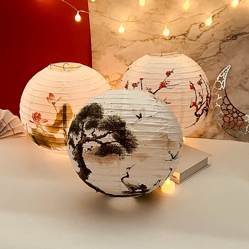 Lampe japonaise papier