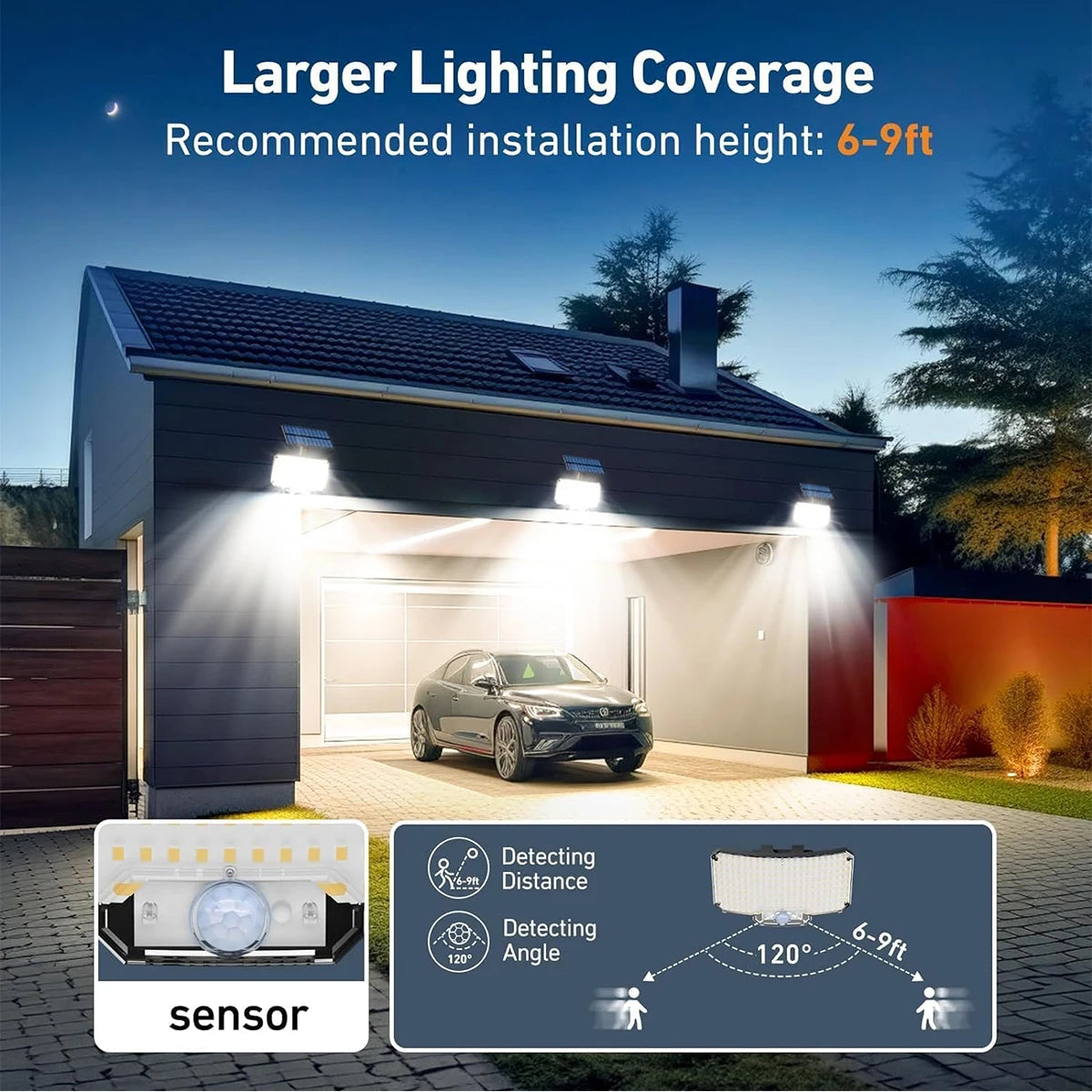 lampe exterieure detecteur de mouvement