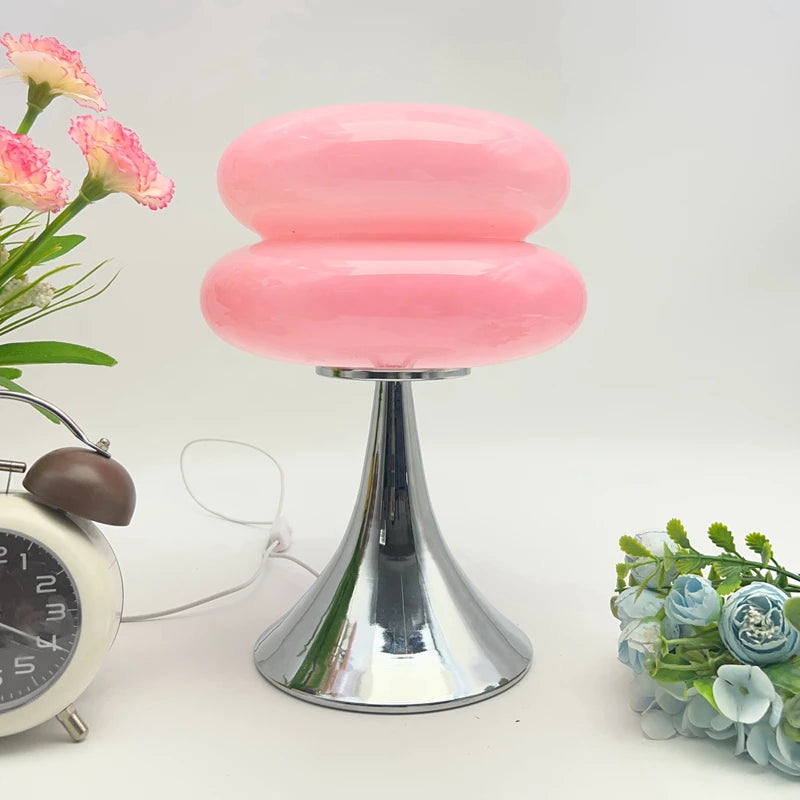 Lampe pate de verre