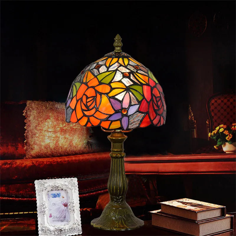 Lampe en verre