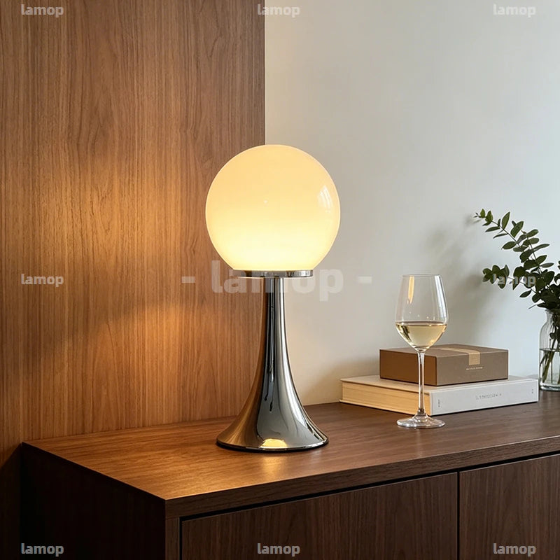Lampe à poser verre
