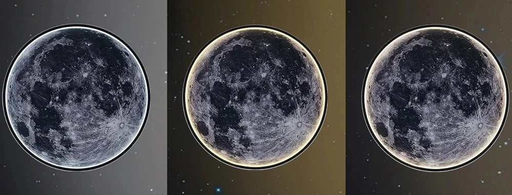 lampe lune murale