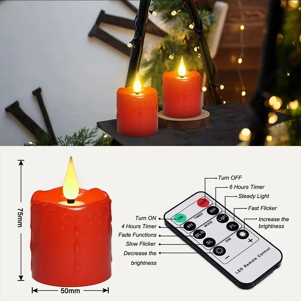 Lampe bougie rechargeable