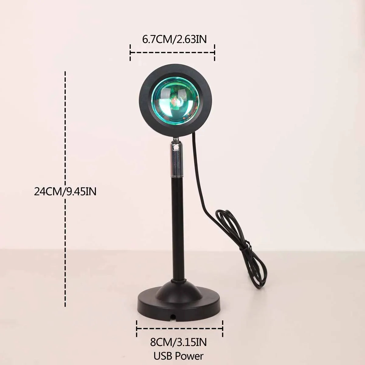 Lampe sunset