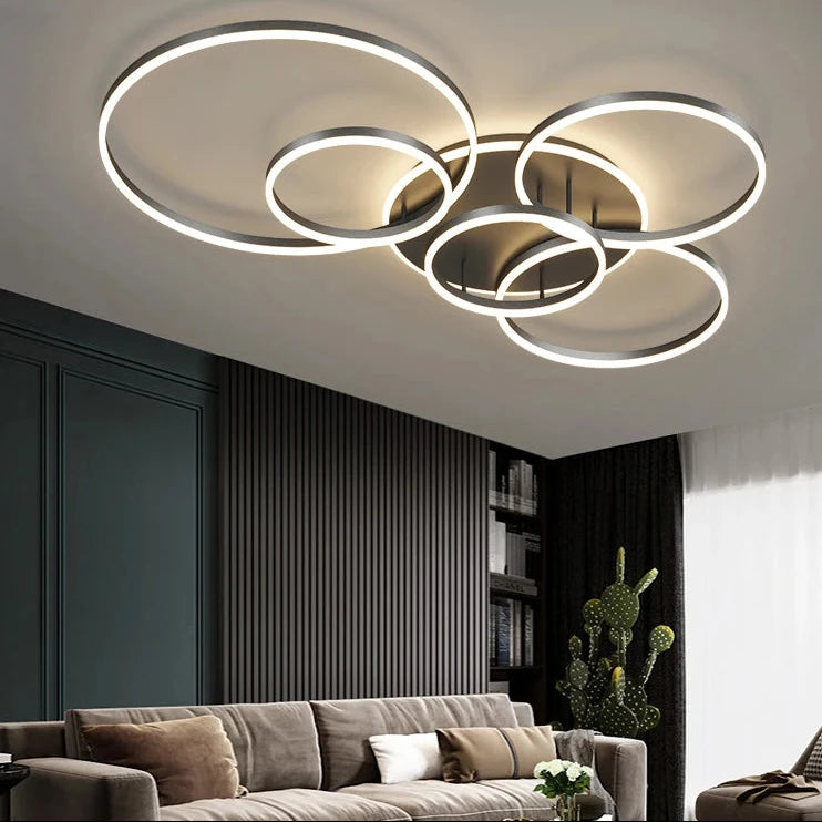 lampe salon doré