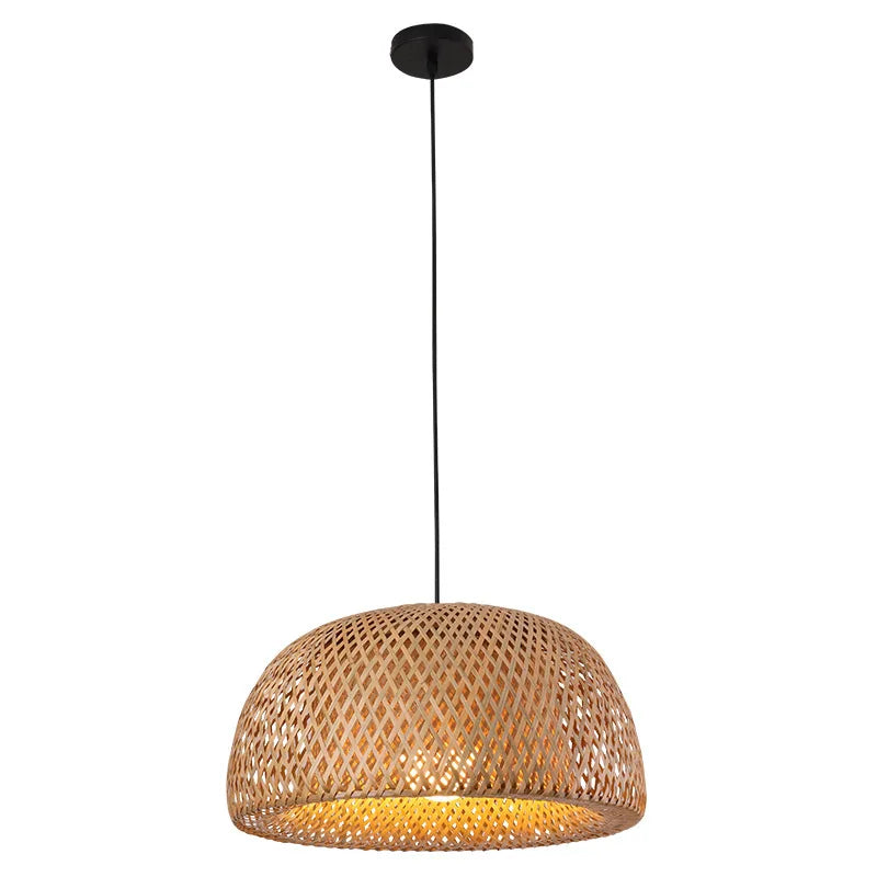 Lampe en bambou