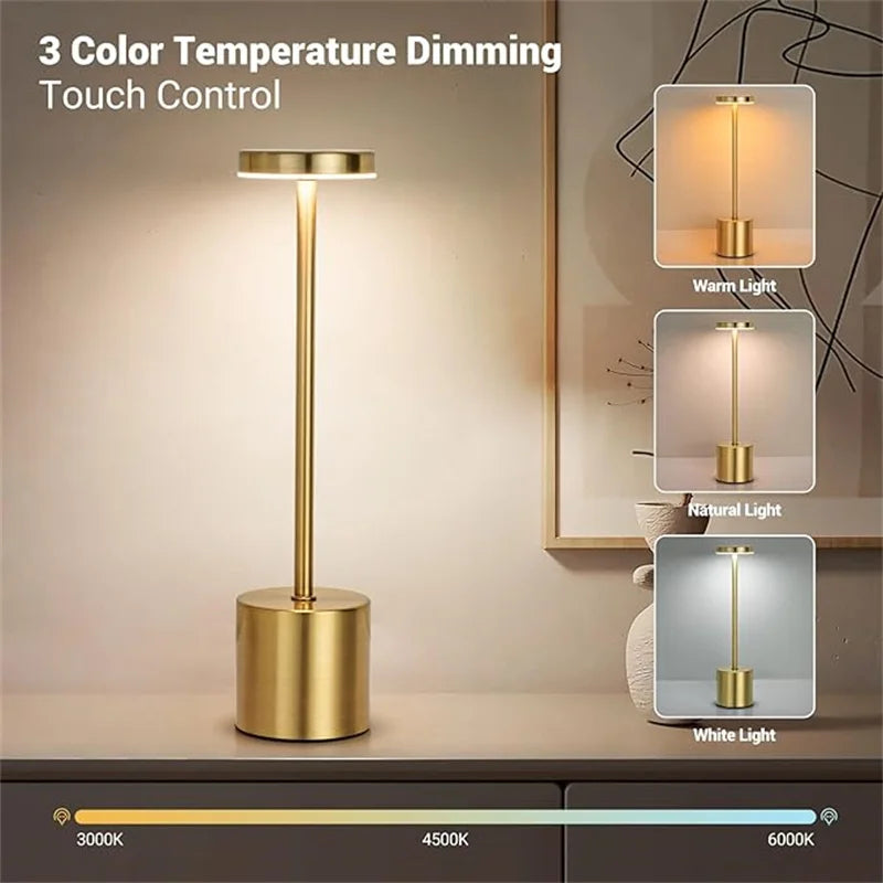 Lampe de table led sans fil