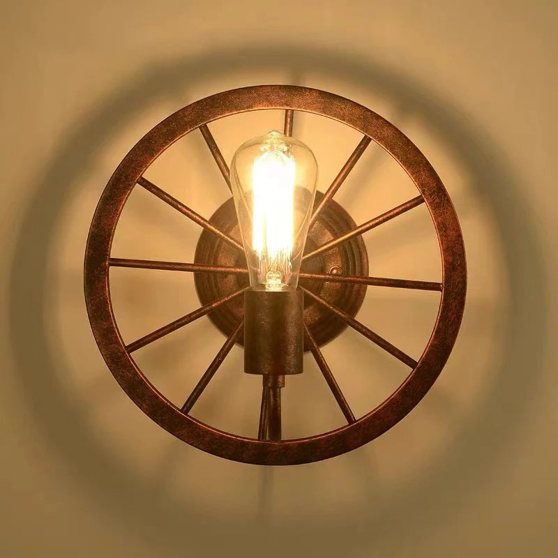 lampe murale industrielle
