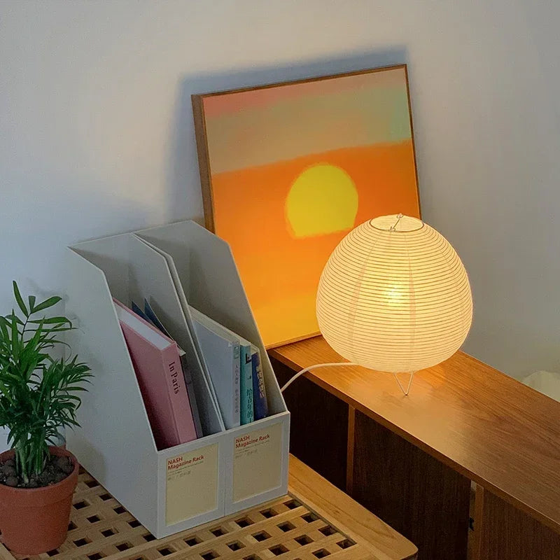 Lampe en papier