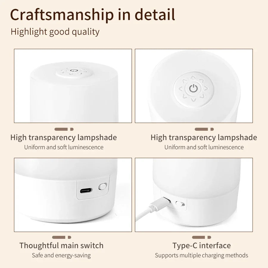Lampe tactile chevet