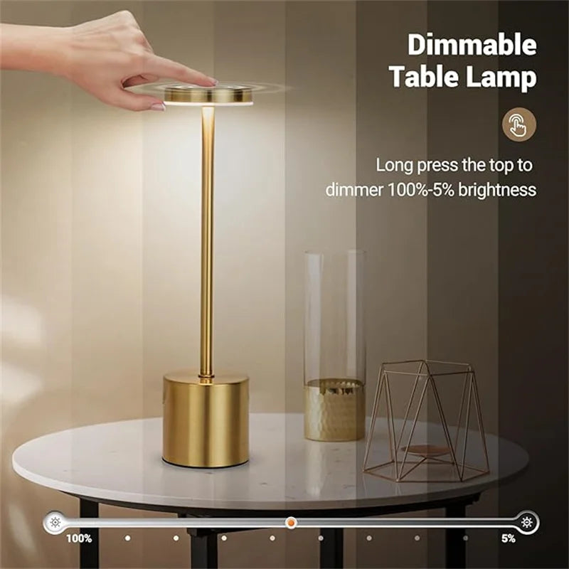 Lampe de table led sans fil