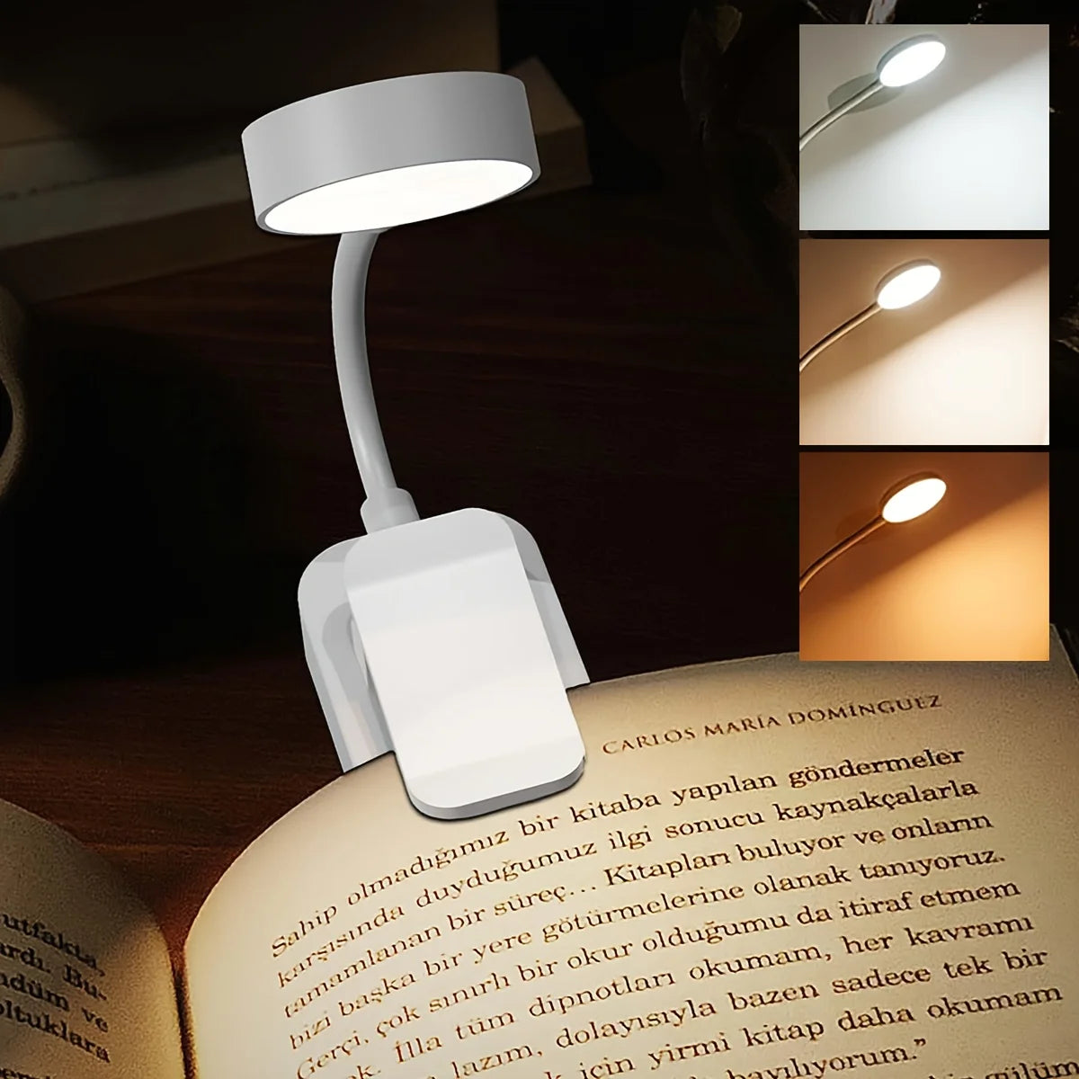 Lampe liseuse pour lit