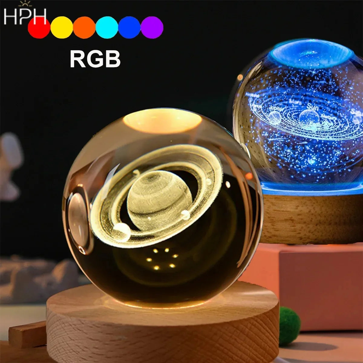Lampe globe