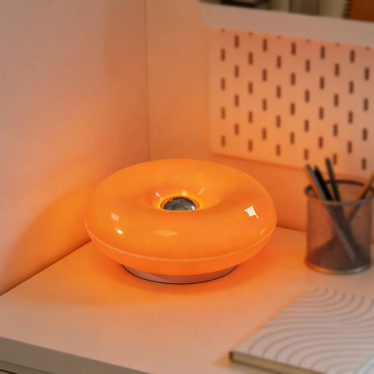 lampe orange année 70