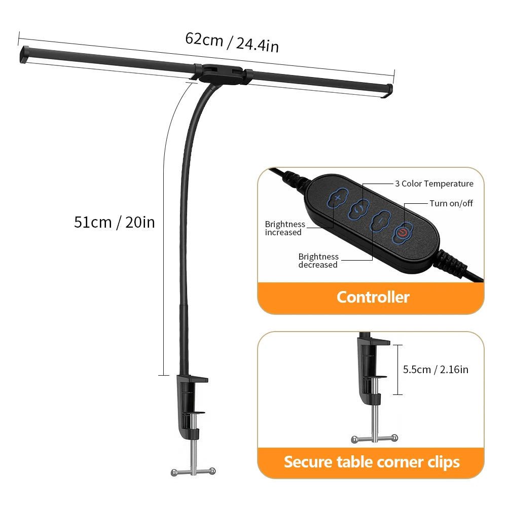 Lampe de bureau articulee