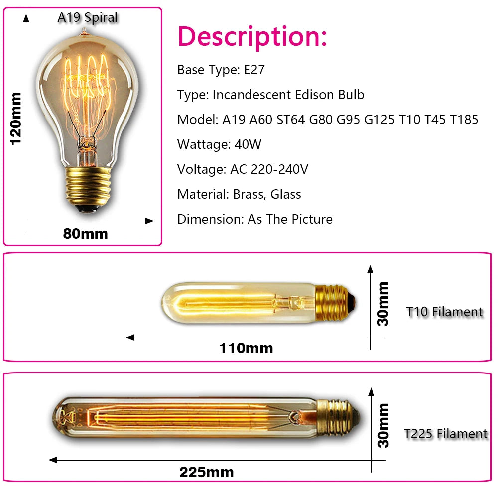 lampe filament