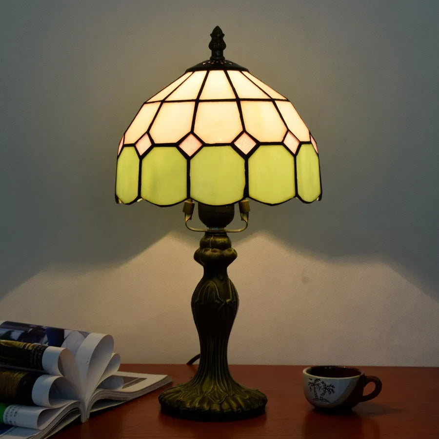 Lampe en verre