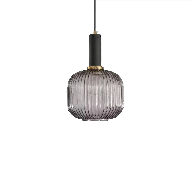 Lampe en verre soufflé