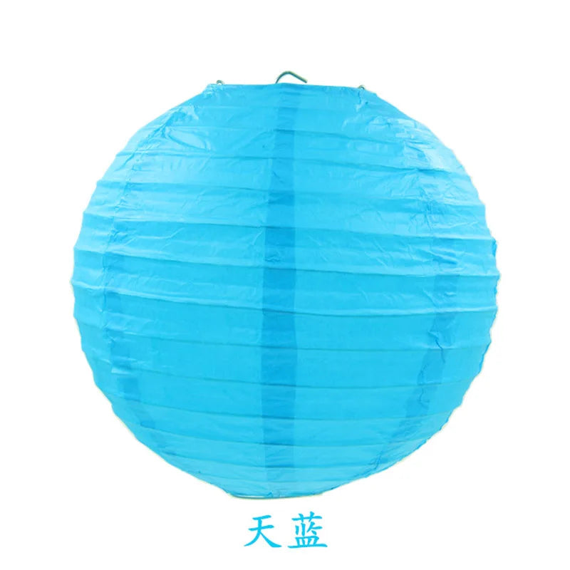 Lampe boule en papier