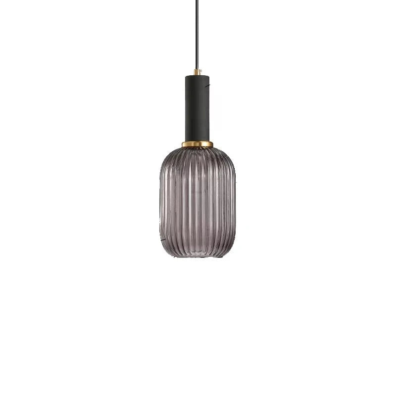 Lampe en verre soufflé
