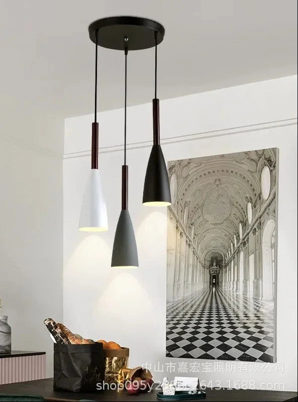 lampe noir et blanc