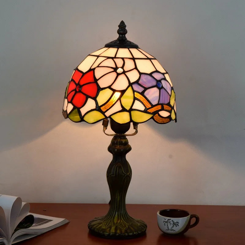 Lampe en verre