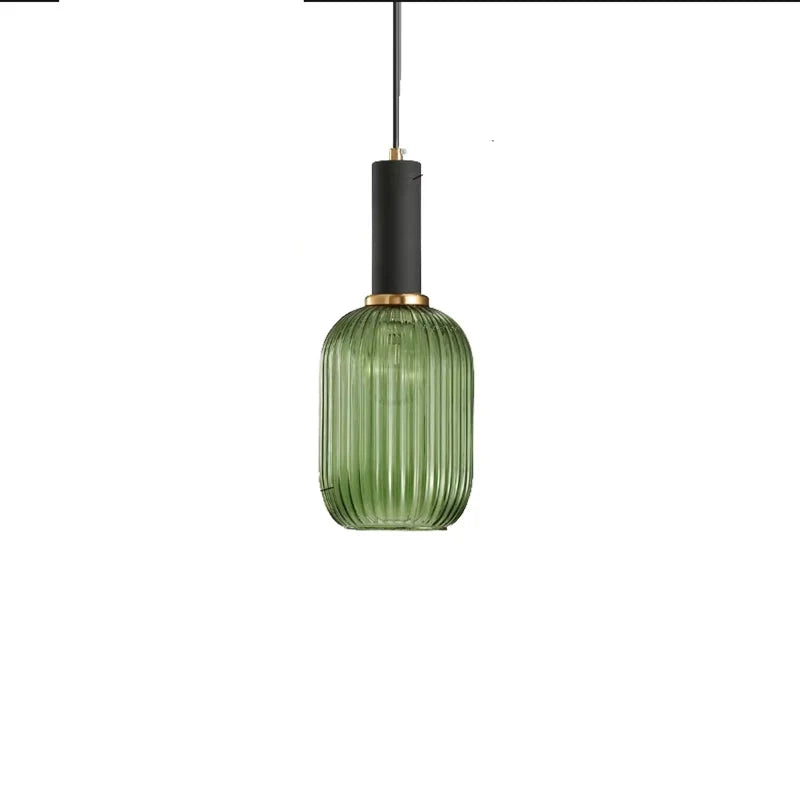 Lampe en verre soufflé