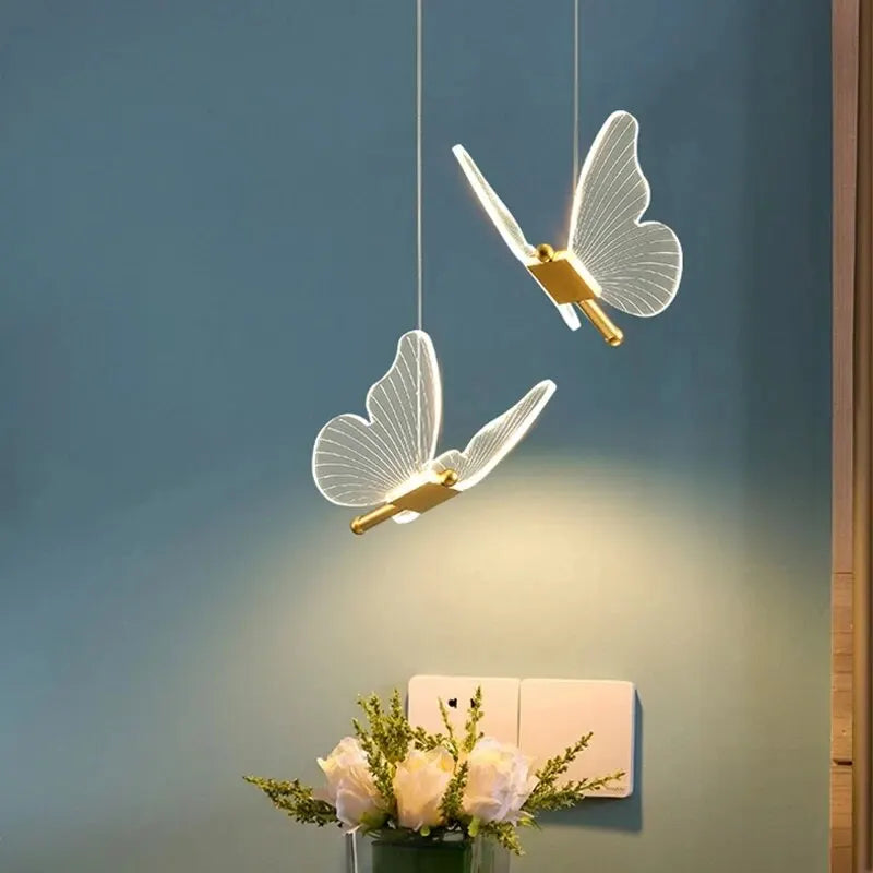 Lampe de chevet suspendu